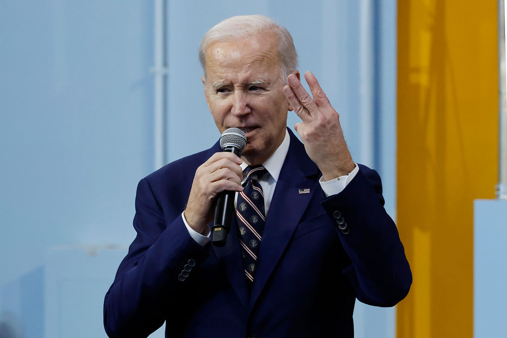 President Biden Delivers Remarks On 2024 Budget Plan In Philadelphia