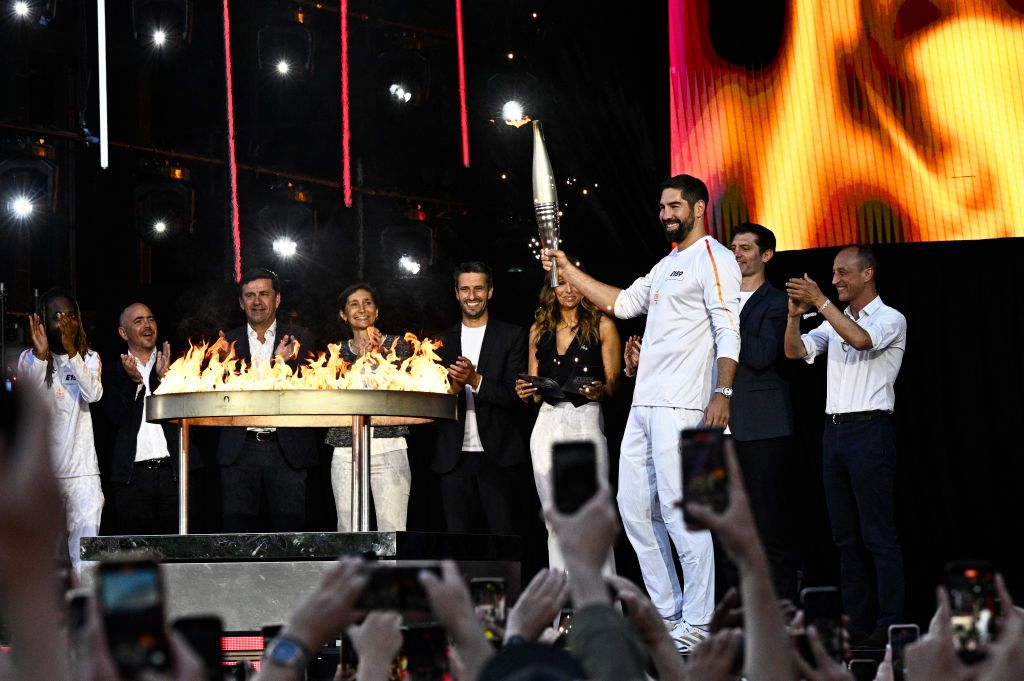 FRANCE-OLY-PARIS-2024-TORCH