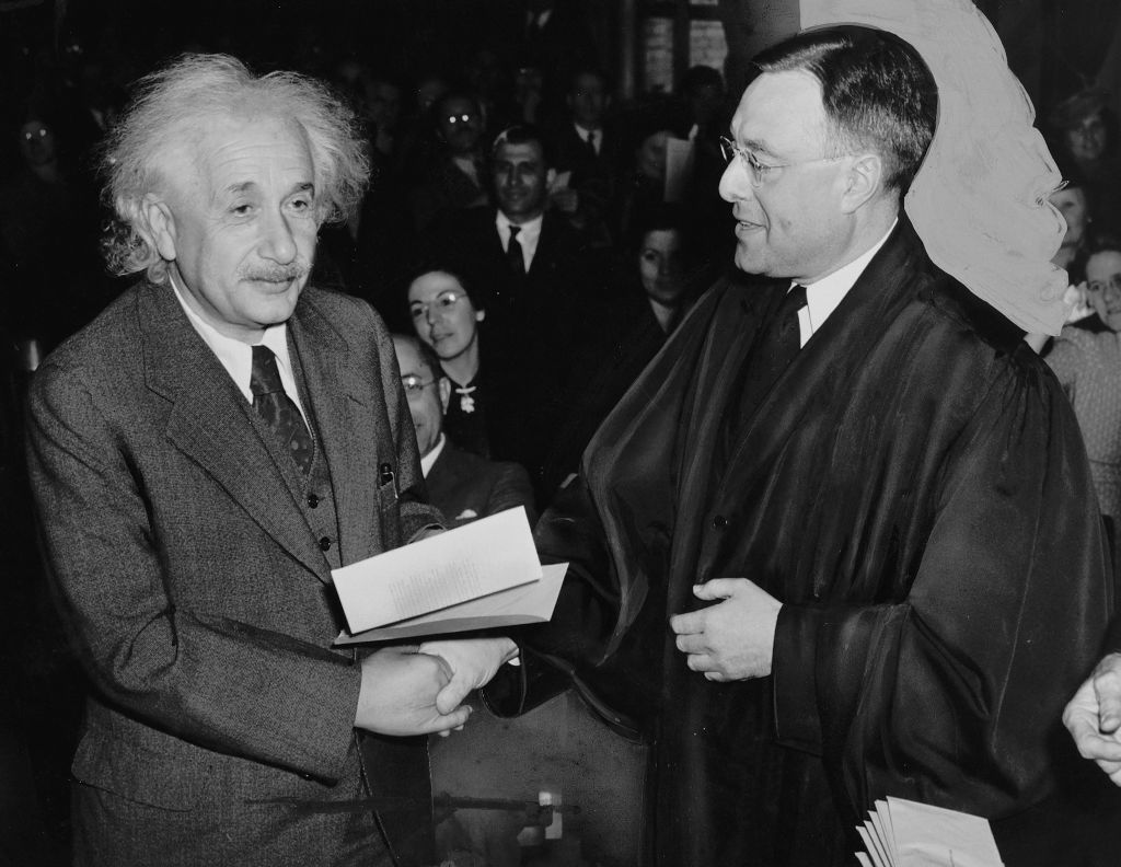 Einstein Becomes An American Citizen