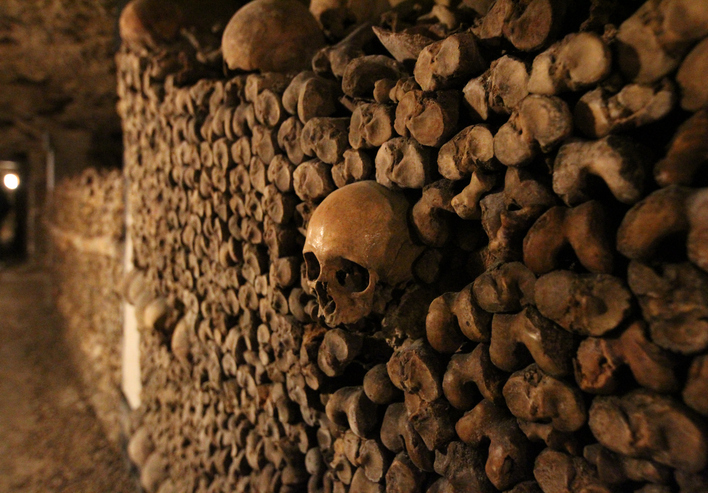 Catacombs Under Paris