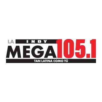 La Mega 105.1 Indy logo