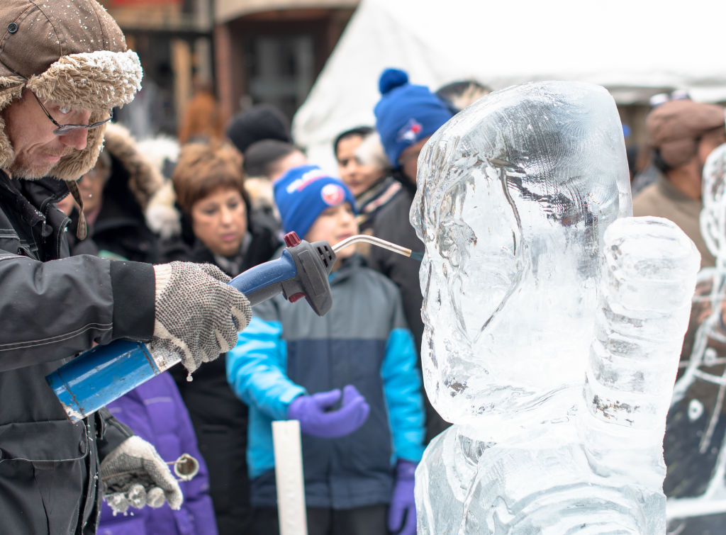 Bloor-Yorkville Icefest with the theme 'Hollywood North'.