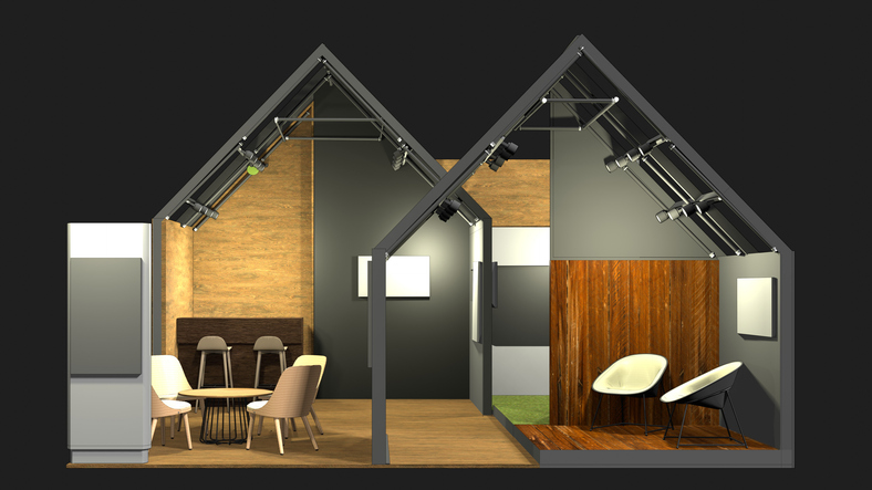 3D illustration of residential project