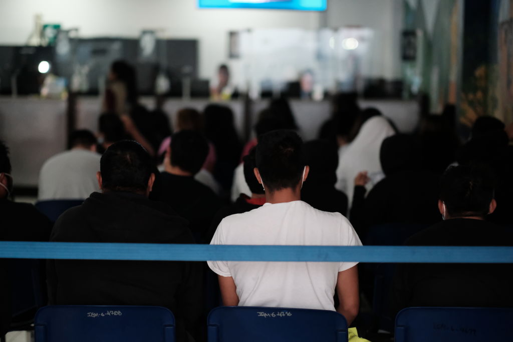 Deported Migrants arrive from US in a military plane at la Aurora air base in Guatemala
