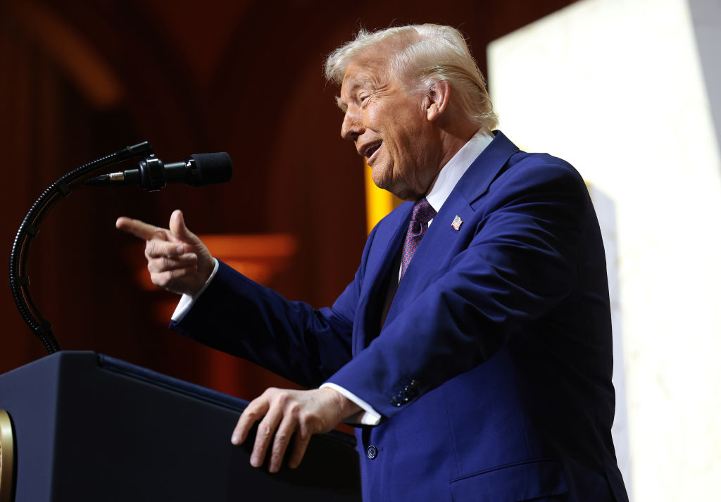President Trump Speaks At The Republican Governors Association Meeting