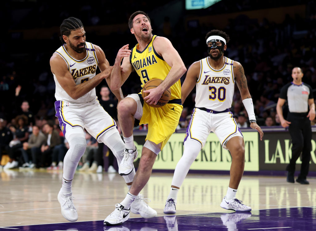 Indiana Pacers v Los Angeles Lakers