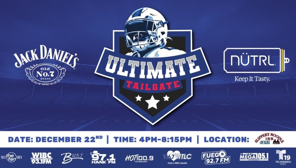 22 de diciembre: ¡Vive el Ultimate Tailgate en el centro de Indy!