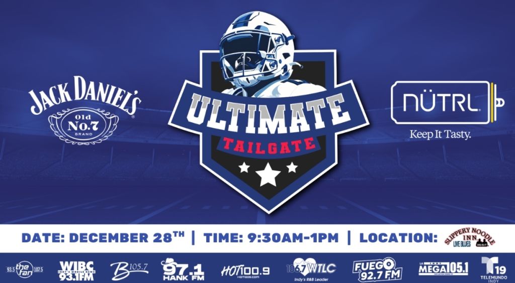 28 de diciembre: ¡Disfruta el Ultimate Tailgate en el centro de Indy!