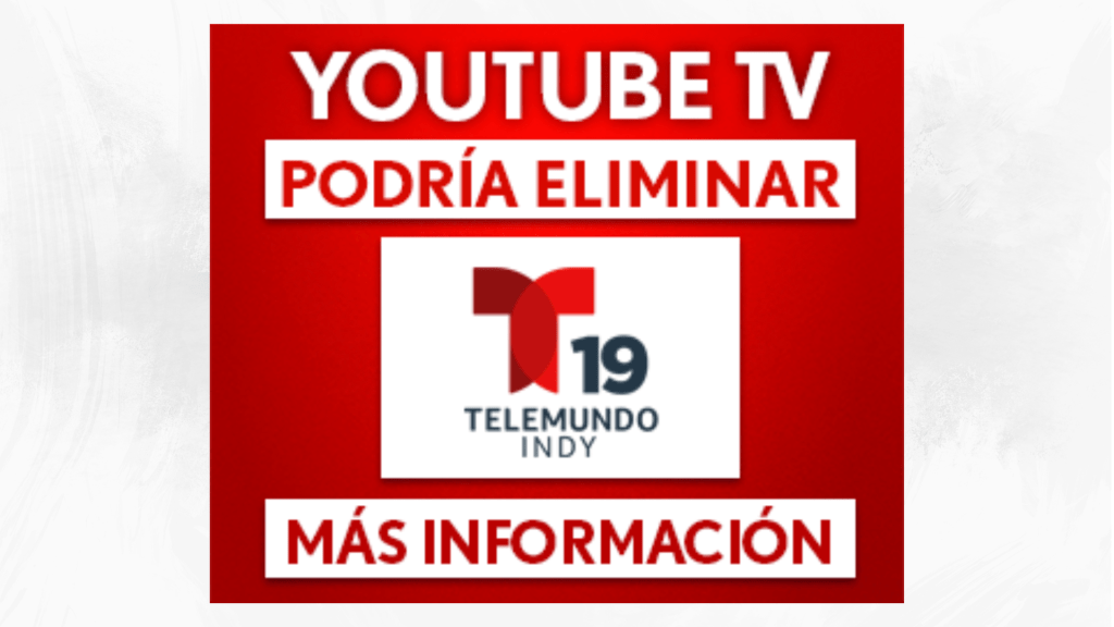 youtube tv notice change to universal over youtube tv