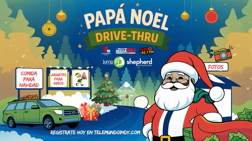 Regístrese Para El Drive-Thru De Papa Noel 2025
