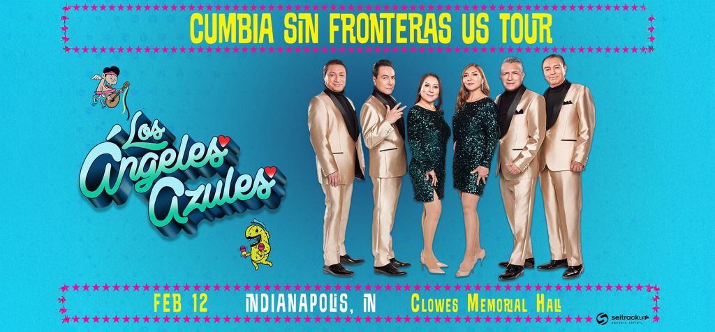 Los Ángeles Azules llegan con su cumbia a Indianapolis en febrero