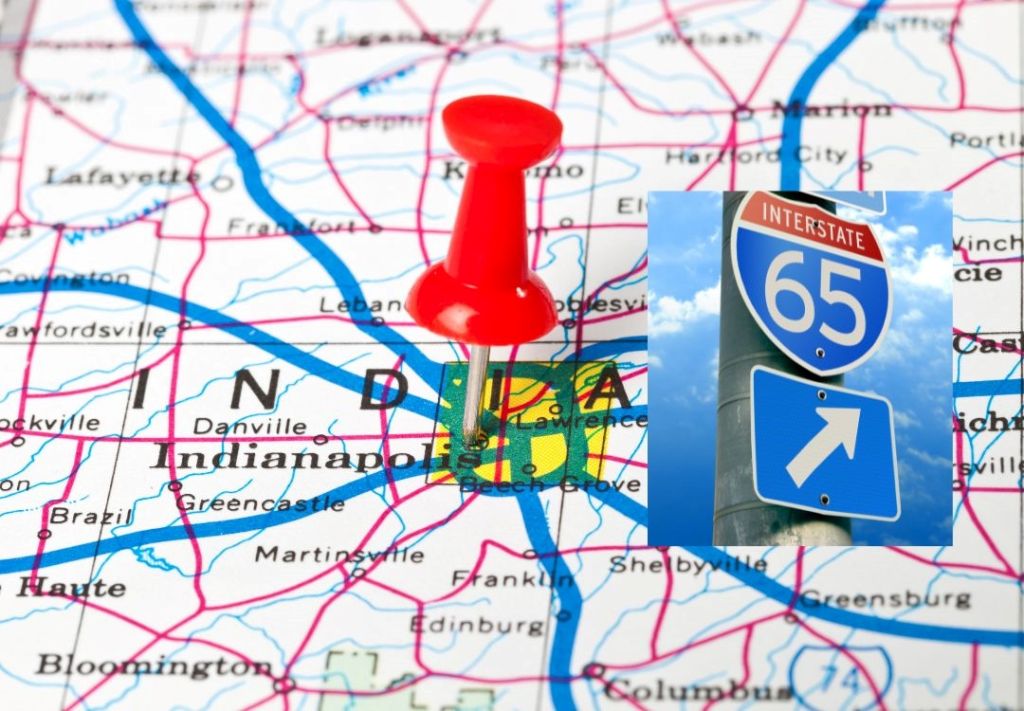 Cierres en la I-65: INDOT ajusta obras en Indianápolis