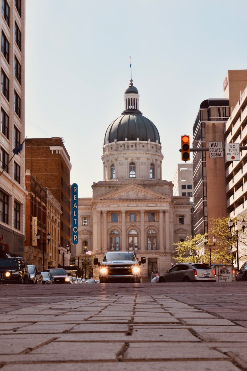 town mall in a city in usa