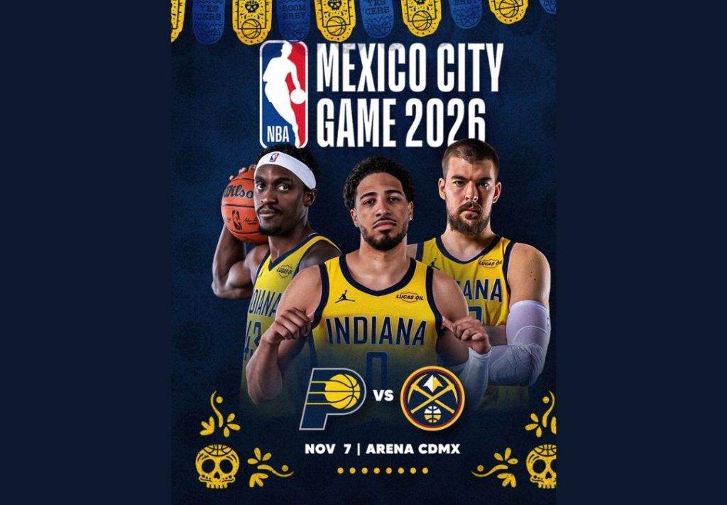 Nuggets y Pacers disputarán partido de temporada regular en México