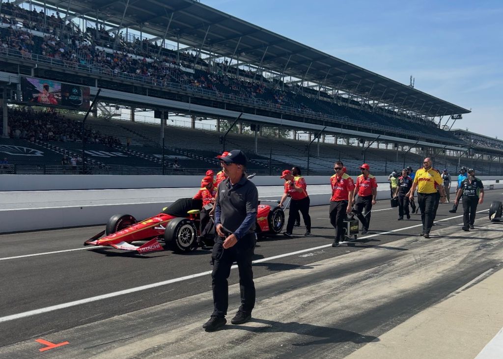 Indy 500: ¡Locutores de La Mega y Fuego también viven la adrenalina!  