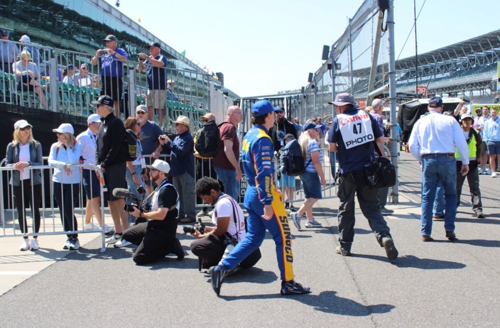 Indy 500: ¡Locutores de La Mega y Fuego también viven la adrenalina!  