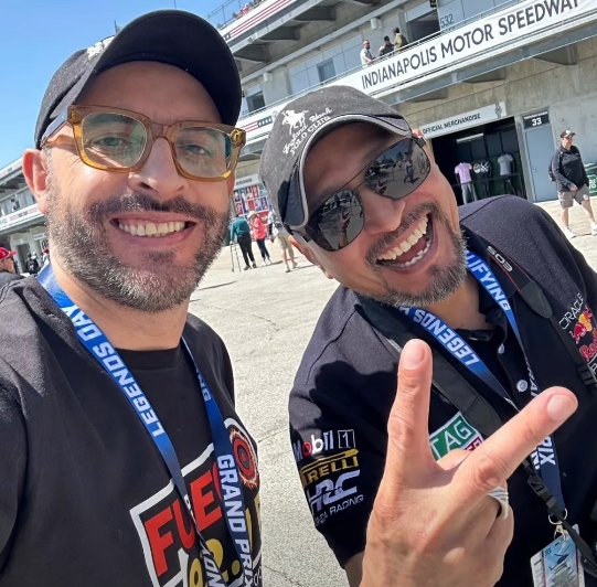 Indy 500: ¡Locutores de La Mega y Fuego también viven la adrenalina!  