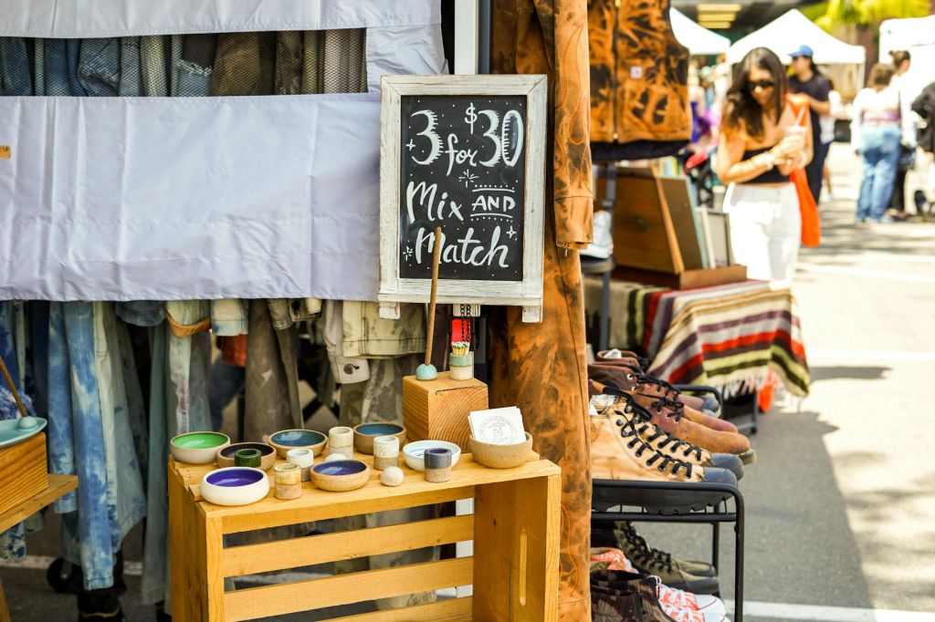 market in town